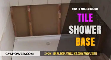DIY Custom Tile Shower Base: Step-by-Step Installation Guide