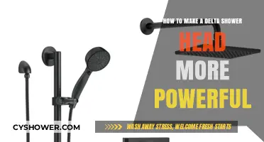 Boost Your Delta Shower Head's Power: Simple Tips for Stronger Flow