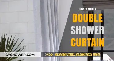 DIY Double Shower Curtain: Easy Steps for a Stylish Bathroom Upgrade