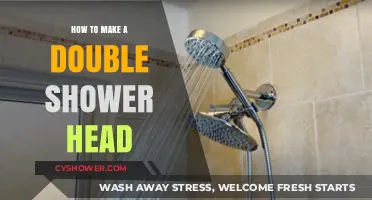 Upgrade Your Bathroom: DIY Guide to Installing a Double Shower Head