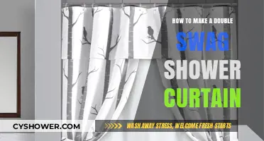 DIY Double Swag Shower Curtain: Easy Step-by-Step Guide