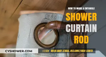DIY Entangle Shower Curtain Rod: Easy Installation Guide