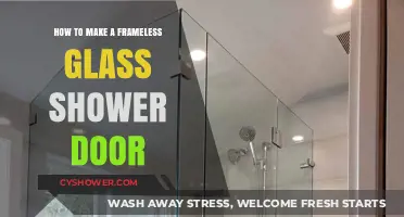 DIY Guide: Crafting a Sleek Frameless Glass Shower Door