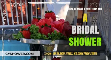Elegant Fruit Tray Ideas for a Perfect Bridal Shower Celebration