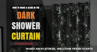 DIY Glow-in-the-Dark Shower Curtain: Easy Steps to Illuminate Your Bathroom