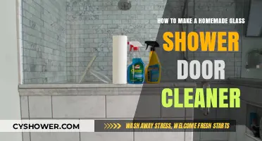 DIY Glass Shower Door Cleaner: Simple Homemade Solution for Sparkling Results