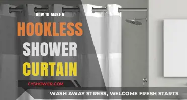 DIY Hookless Shower Curtain: Easy, Seamless, and Stylish Bathroom Upgrade