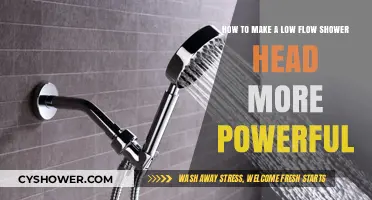 Boost Your Low Flow Shower Head's Power: Simple Tips and Tricks