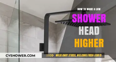 Elevate Your Shower Experience: Simple Tricks to Raise a Low Shower Head