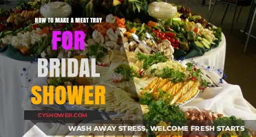 Crafting the Perfect Meat Tray for Your Bridal Shower Celebration