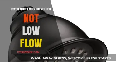 Boost Your Moen Shower Head Flow: Simple Fixes for Low Pressure
