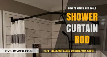 DIY Guide: Crafting a Neo Angle Shower Curtain Rod Easily