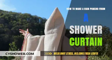 DIY Rain Poncho: Crafting a Waterproof Solution from a Shower Curtain