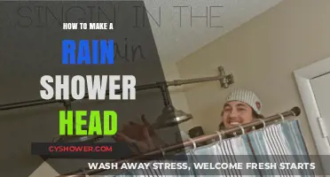 DIY Rain Shower Head: Easy Steps for a Luxurious Shower Experience