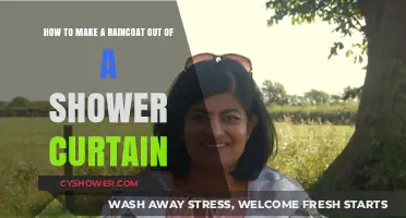 DIY Raincoat Hack: Transform a Shower Curtain into Waterproof Gear