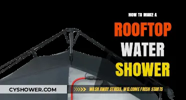 DIY Rooftop Water Shower: Easy Steps for a Refreshing Outdoor Experience