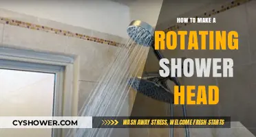 DIY Rotating Shower Head: Easy Upgrade for a Better Shower Experience