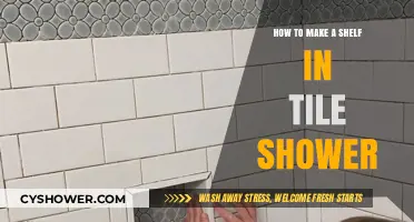DIY Tile Shower Shelf: Easy Installation Guide for Extra Storage