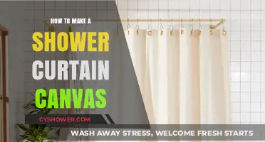 Creative DIY: Transforming Shower Curtains into Stunning Canvas Art