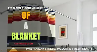 Transform Your Blanket into a Cozy Shower Curtain: DIY Guide