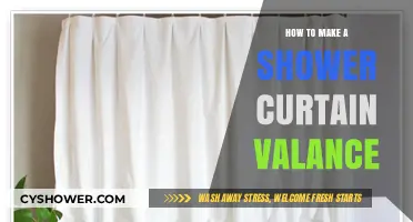 DIY Shower Curtain Valance: Easy Steps to Elevate Your Bathroom Decor