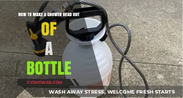 DIY Shower Head: Crafting a Bottle-Based Solution for Your Bathroom