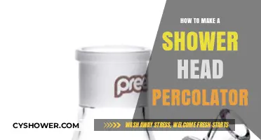 DIY Shower Head Percolator: Crafting Your Own Bubbling Bong Upgrade