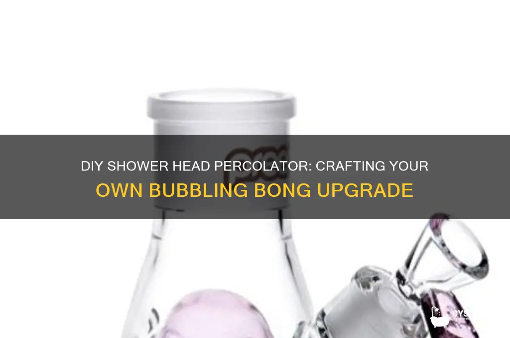 how to make a shower head percolator