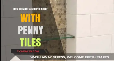 DIY Penny Tile Shower Shelf: Easy Step-by-Step Guide