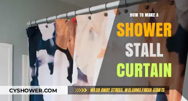 DIY Shower Stall Curtain: Easy Steps to Customize Your Bathroom