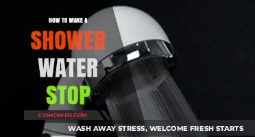 Quick Fixes to Stop Shower Water Flow Easily and Effectively