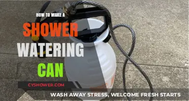 DIY Shower Watering Can: Upcycle Your Shower Head for Gardening