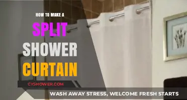 DIY Split Shower Curtain: Easy Steps for a Custom Bathroom Upgrade