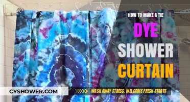 DIY Tie Dye Shower Curtain: Easy Steps to Brighten Your Bathroom