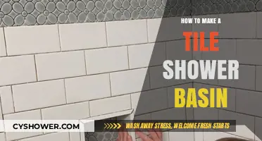 DIY Tile Shower Basin: Step-by-Step Guide for a Perfect Installation