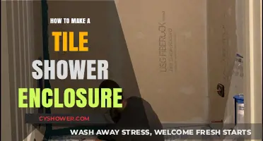 DIY Tile Shower Enclosure: Step-by-Step Guide for a Stunning Bathroom Upgrade