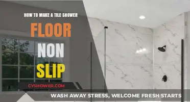Safe Shower Solutions: Making Your Tile Floor Non-Slip and Secure
