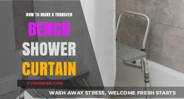 DIY Transfer Bench Shower Curtain: Easy Installation Guide