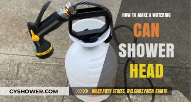 DIY Watering Can Shower Head: Eco-Friendly Upgrade for Your Bathroom