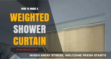 DIY Weighted Shower Curtain: Easy Steps for a Perfect Fit