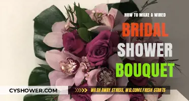 Crafting a Wired Bridal Shower Bouquet: Step-by-Step Guide