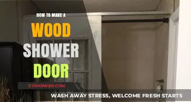 Crafting a Stunning Wood Shower Door: DIY Guide & Tips