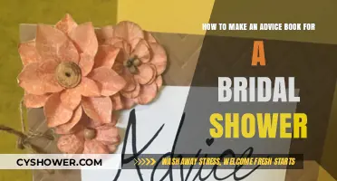 Crafting a Heartfelt Bridal Shower Advice Book: A Step-by-Step Guide
