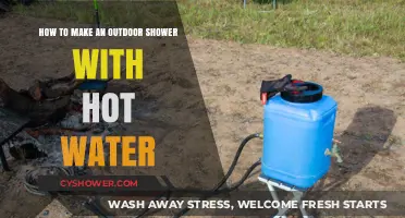 DIY Outdoor Shower: Easy Hot Water Setup for Your Backyard