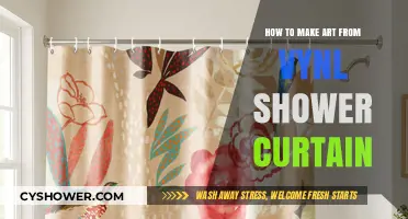 Creative DIY: Transforming Vinyl Shower Curtains into Unique Art Pieces