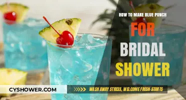 Elegant Blue Bridal Shower Punch Recipe: Simple Steps to Wow Guests