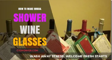 DIY Bridal Shower Wine Glasses: Creative Crafting for the Big Day