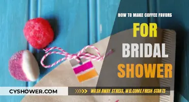 Brewing Love: DIY Coffee Favors for Your Bridal Shower