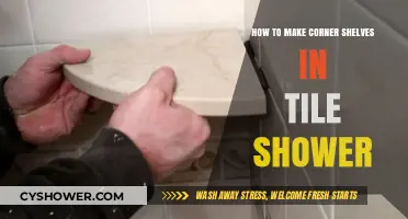 DIY Tile Shower Corner Shelves: Easy Installation Guide