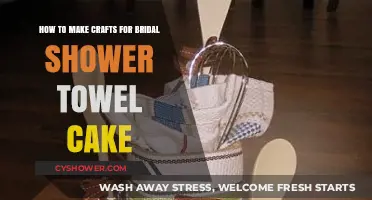 Creative Towel Cake Crafts for a Memorable Bridal Shower